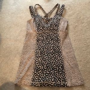 LIMITED! Lululemon animal print happy strappy tank